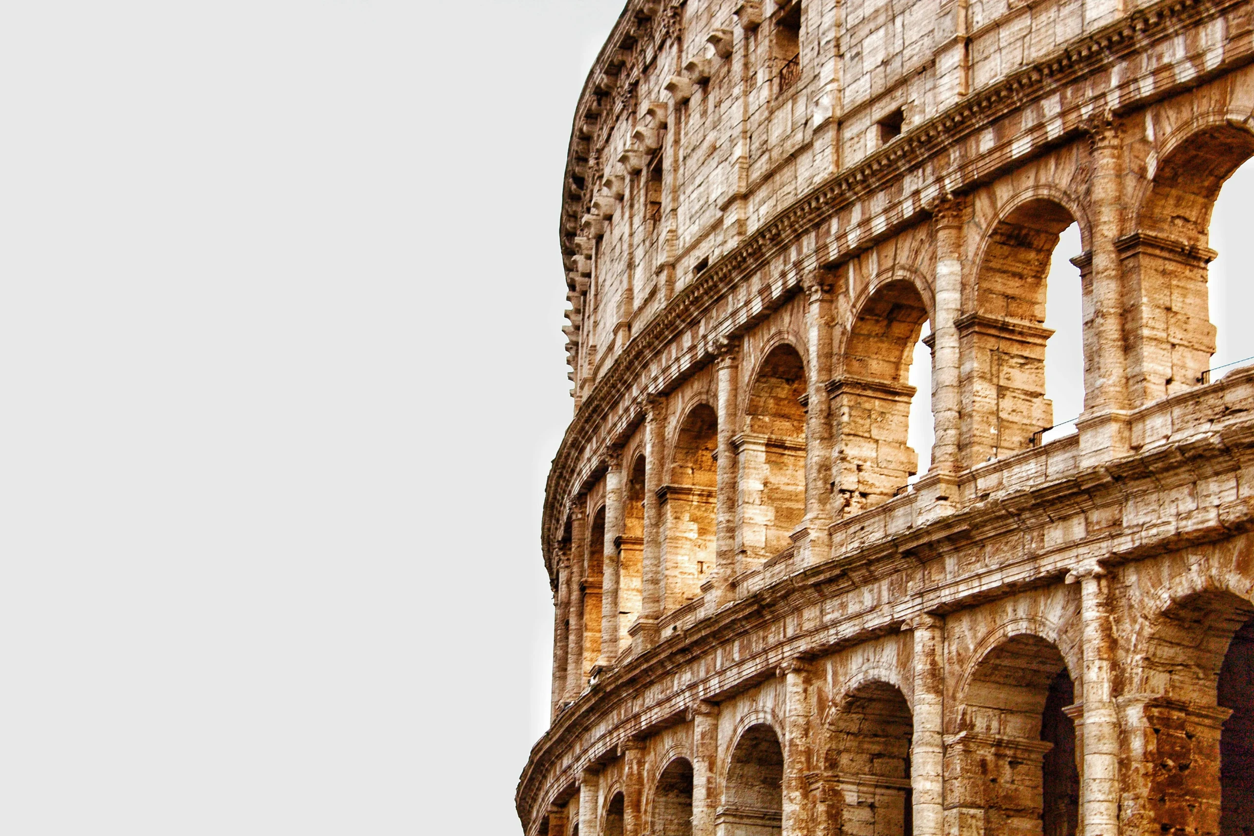 Vista del Coliseo en Roma