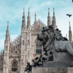Duomo de Milán durante un primer viaje por el norte de Italia
