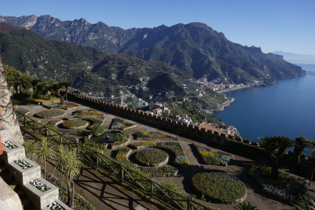 Terraza del Infinito de Villa Cimbrone en Ravello
